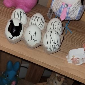 Hand made farm fresh eggs